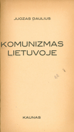 Komunizmas Lietuvoje (1937)