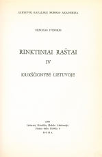 Rinktiniai raštai. T. 4 (1987)